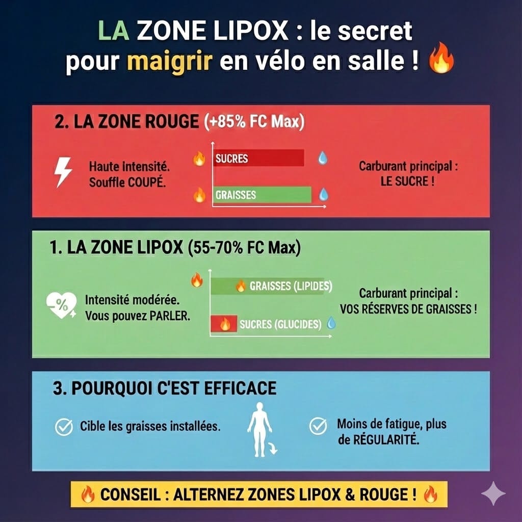 infographie qui décrit la différence entre zone rouge et zone LIPOX (Crédit : Gemini)