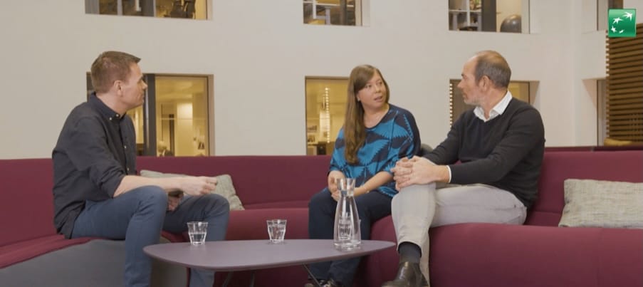 Cédric Godart et ses invités dans un podcast vidéo pour BNP Paribas Fortis