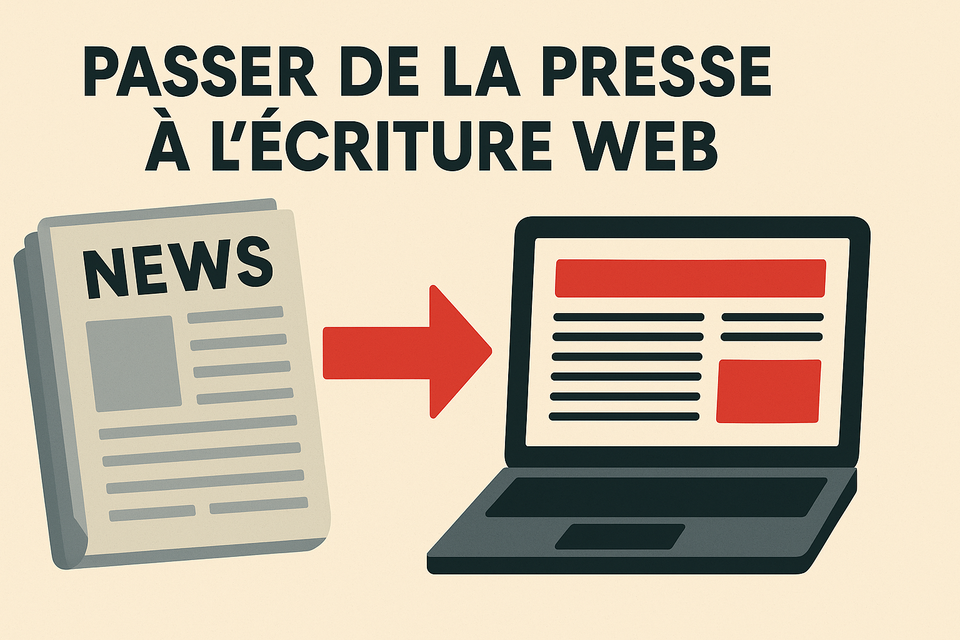 Illustration de l'article Passer de la presse à l’écriture web